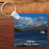Loch Fyne, Inveraray, Scotland Keyring Schlüsselanhänger (Vorderseite)