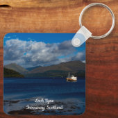 Loch Fyne, Inveraray, Scotland Keyring Schlüsselanhänger (Rückseite)
