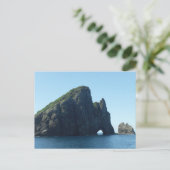 LOCH IM FELSEN POSTKARTE (Stehend Vorderseite)