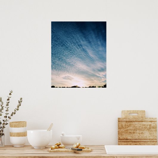 Loch im Himmel Poster (Küche)