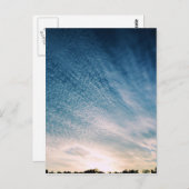 Loch in der Sky Postcard Postkarte (Vorne/Hinten)