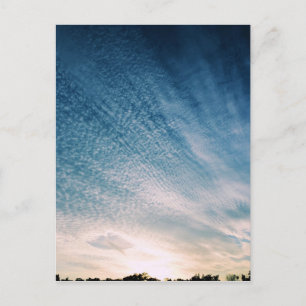 Loch in der Sky Postcard Postkarte