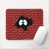 Loch in der Wall Mousepad (Mit Mouse)