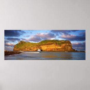 Loch in der Wand an der Wild Coast Poster