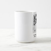 Loch in der Wand-GedenkTasse Kaffeetasse (Mittel)