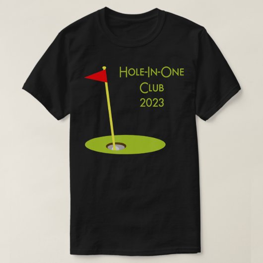 Loch in einem Club 2023 1 T-Shirt (Design vorne)