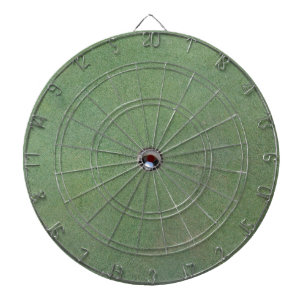 Loch in einem Dartbrett Dartscheibe