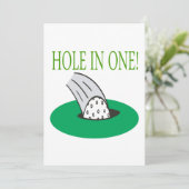 Loch in einem einladung (Stehend Vorderseite)