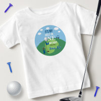 Loch in einem Golf 1. Geburtstag