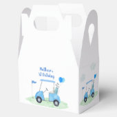 Loch in einem Golf Geburtstag Par-T Geschenkschachtel (Geöffnet)