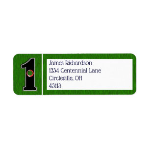 Loch in einem Golf Lucky Charm