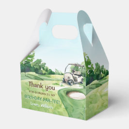 Loch in einem Golf Par-T 1. Geburtstag Geschenkschachtel