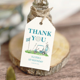 Loch in einem Golf Par-T Boy 1. Geburtstag Geschenkanhänger