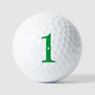 Loch in einem Golfball