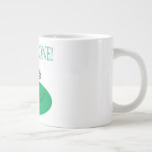 Loch in einem Jumbo-Tasse (Rechts)