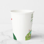 Loch in einem Jungen zum ersten Geburtstag Pappbecher (Rechts)