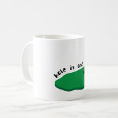 Loch in einem kaffeetasse (Vorderseite Links)