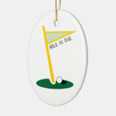 Loch in einem keramik ornament (Links)