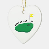 Loch in einem keramikornament (Links)