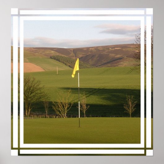 Loch in einem Poster (Vorne)