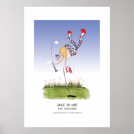 Loch in einem, Tony fernandes Poster (Vorne)