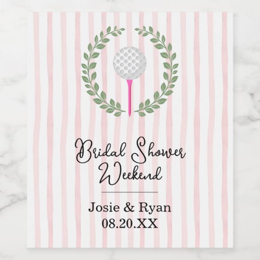 Loch in einer Feier Weinetikett (Einzelnes Label)