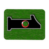 Loch in eins! magnet (Horizontal)