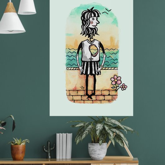 Loch in meinem Herzen Poster (Wohnzimmer 1)