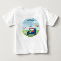 Loch in One Boy Golf Par-T 1. Geburtstag