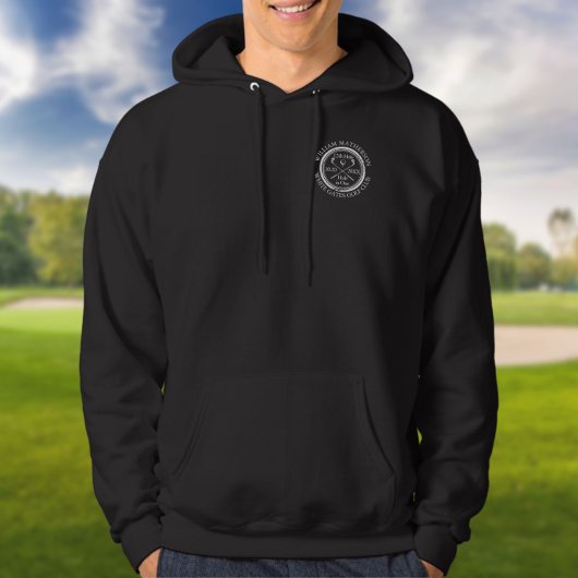 Loch in One Classic Golf Personalisiert Hoodie