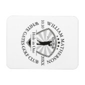 Loch in One Classic Personalisiert Golf Magnet (Horizontal)