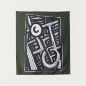 Loch in One? Wandteppich (Vorderseite)