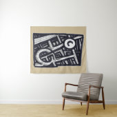 Loch in One? Wandteppich (Beispiel (Horizontal))