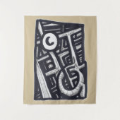 Loch in One? Wandteppich (Vorderseite)