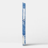 Loch, Jeans aus Denim, rippte Textur Case-Mate iPhone Hülle (Rückseite / Links)