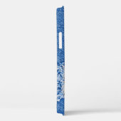 Loch, Jeans aus Denim, rippte Textur Case-Mate iPhone Hülle (Rückseite / Rechts)