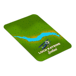 Loch Katrine Schottland Reiseplakat Magnet