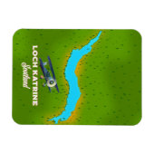 Loch Katrine Scotland Reiseplakat Magnet (Horizontal)