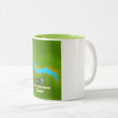 Loch Katrine Scotland Reiseplakat Zweifarbige Tasse (VorderseiteRechts)
