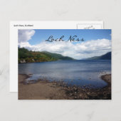 Loch-Küste Postkarte (Vorne/Hinten)
