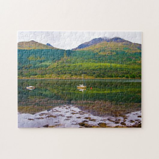 Loch lang, Arrochar, Puzzle Schottlands (Horizontal)