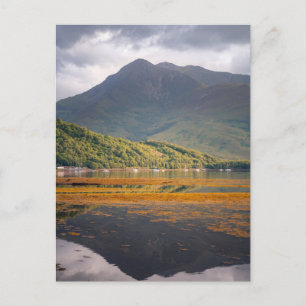 Loch Leven Reflections Feiertagspostkarte
