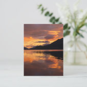 Loch Leven Sunset Feiertagspostkarte (Stehend Vorderseite)