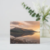 Loch Leven Sunset Feiertagspostkarte (Stehend Vorderseite)