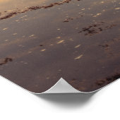 Loch Leven Sunset Poster (Ecke)