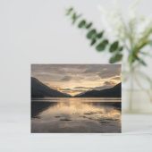 Loch Leven Sunset Postkarte (Stehend Vorderseite)