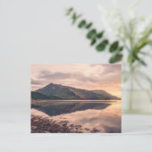 Loch Leven Sunset Postkarte (Stehend Vorderseite)