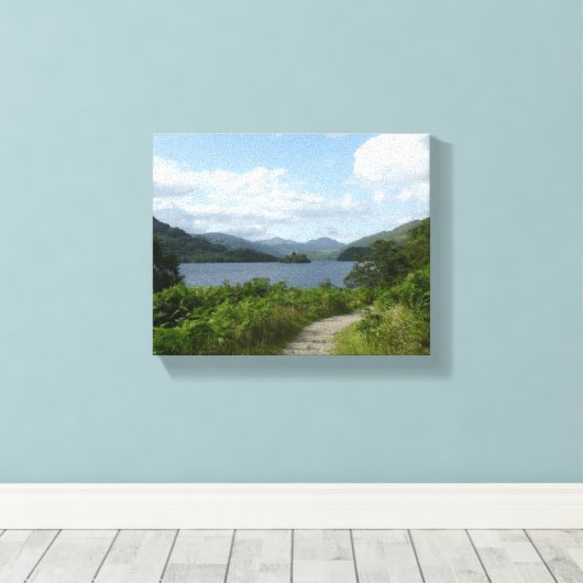 Loch Lomond Leinwand (Insitu (Holzboden))