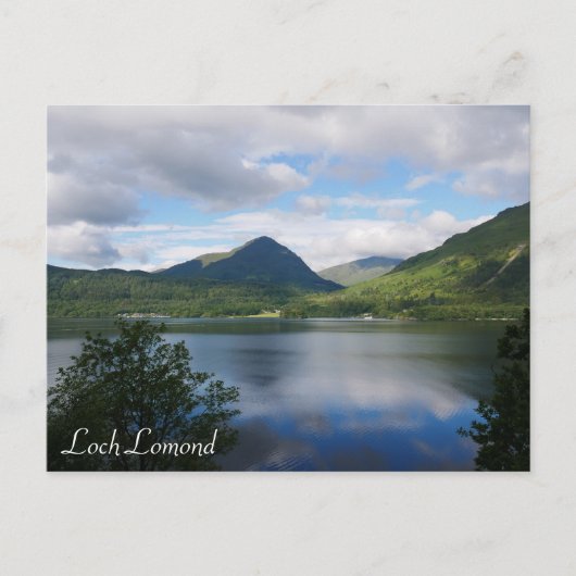 Loch Lomond Postcard Postkarte (Vorderseite)