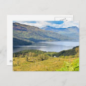 Loch Lomond Postkarte (Vorne/Hinten)